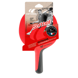 Ρακέτα Ping Pong Εξωτερικού Χώρου Cornilleau Softbat School Red
