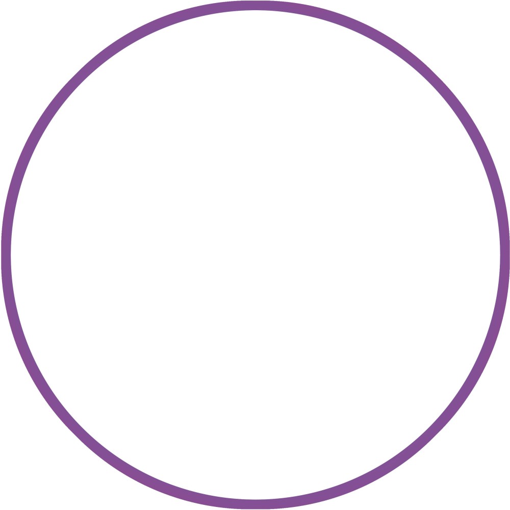 Χούλα-Χουπ HQ 70cm - Φ19mm - 280gr, Μωβ