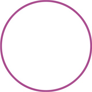 Χούλα-Χουπ 60cm - Φ18mm - 155gr, Φούξια