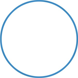 Χούλα-Χουπ 60cm - Φ18mm - 155gr, Μπλε
