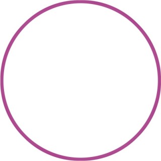 Χούλα-Χουπ 70cm - Φ19mm - 175gr, Φούξια