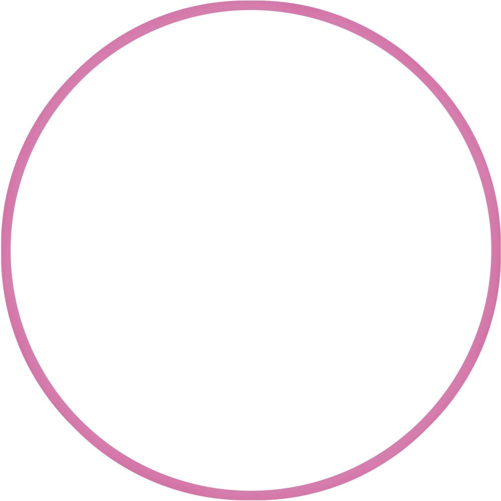Χούλα-Χουπ 60cm - Φ18mm - 155gr, Ροζ