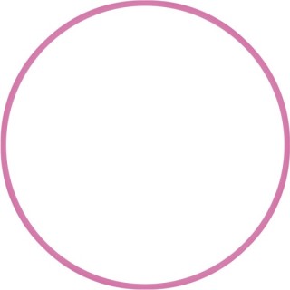 Χούλα-Χουπ 60cm - Φ18mm - 155gr, Ροζ