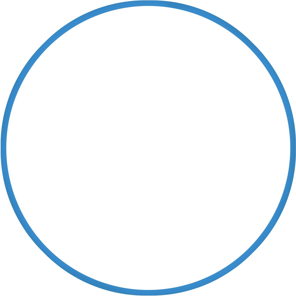 Χούλα-Χουπ 60cm - Φ18mm - 155gr, Μπλε