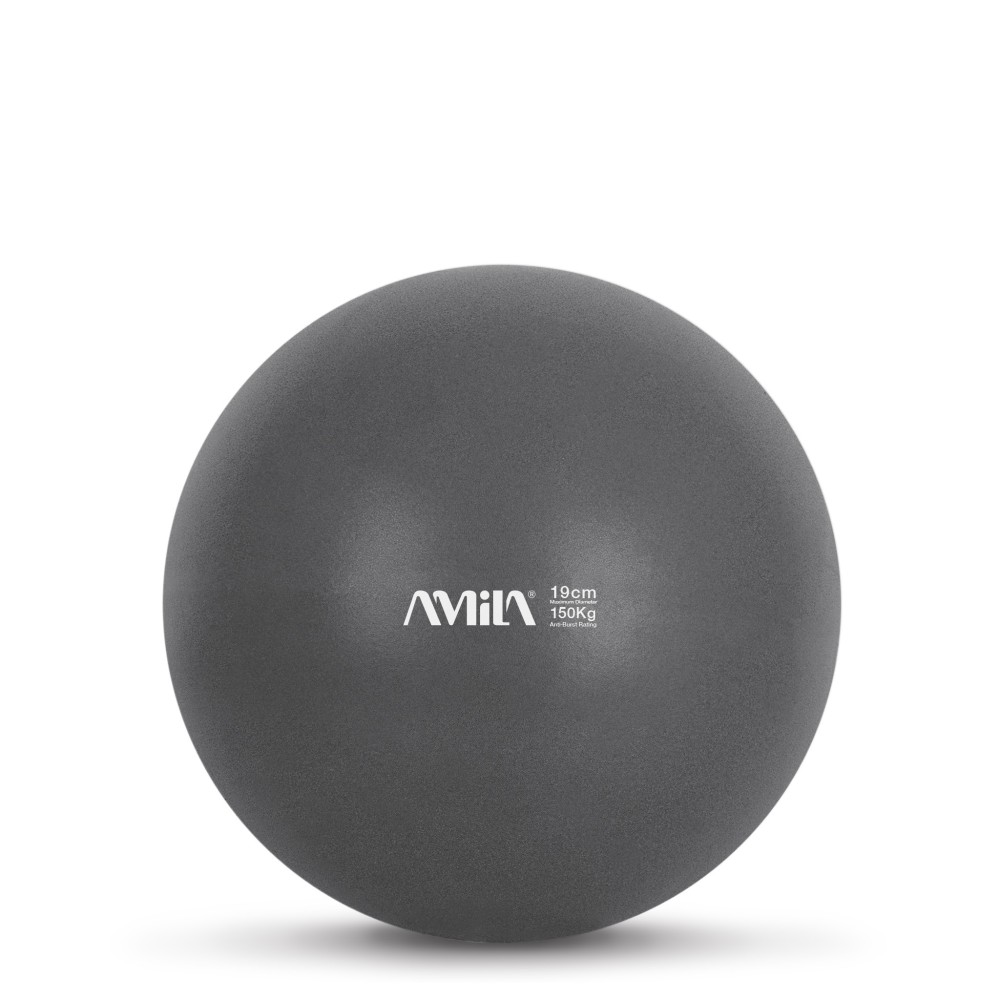 Μπάλα Γυμναστικής AMILA Pilates Ball 19cm Μαύρη