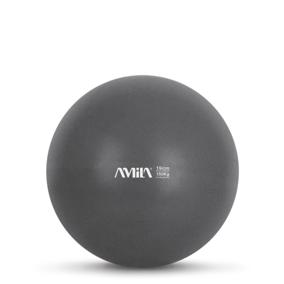 PilatesBall 19 cm Μαύρη Bulk