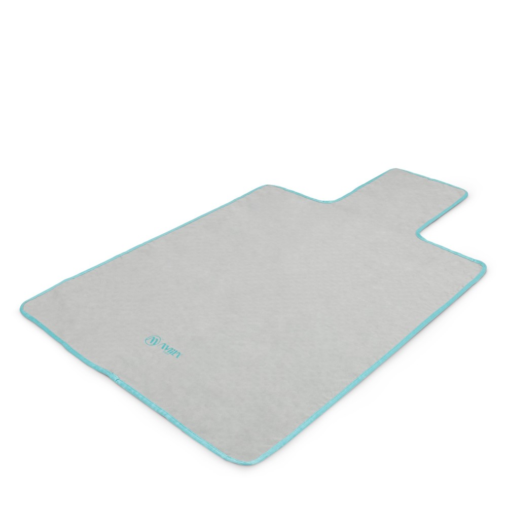Αντιολισθητική Πετσέτα Pilates Trinity Pearl Grey
