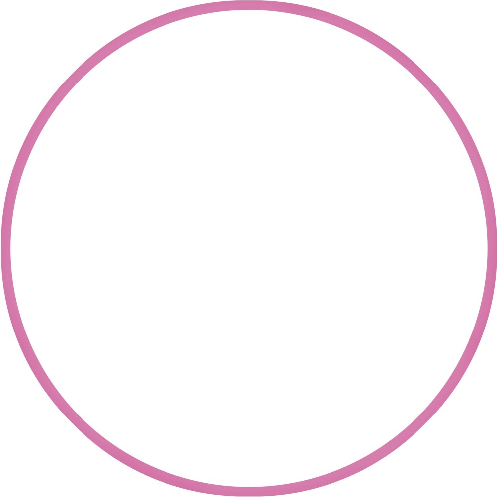 Χούλα-Χουπ 70cm - Φ19mm - 260gr, Ροζ