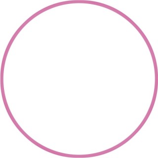 Χούλα-Χουπ 70cm - Φ19mm - 260gr, Ροζ
