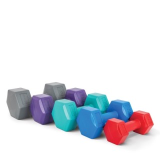 Αλτήρας Εξάγωνος Plastic Series 3,00Kg (Ζευγάρι)