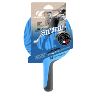 Ρακέτα Ping Pong Εξωτερικού Χώρου Cornilleau Softbat School Blue