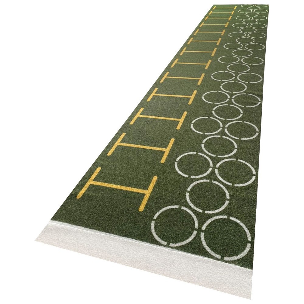 Χλοοτάπητας Sprint Track "Game" με Σχέδια Μήκους 10m Πράσινο