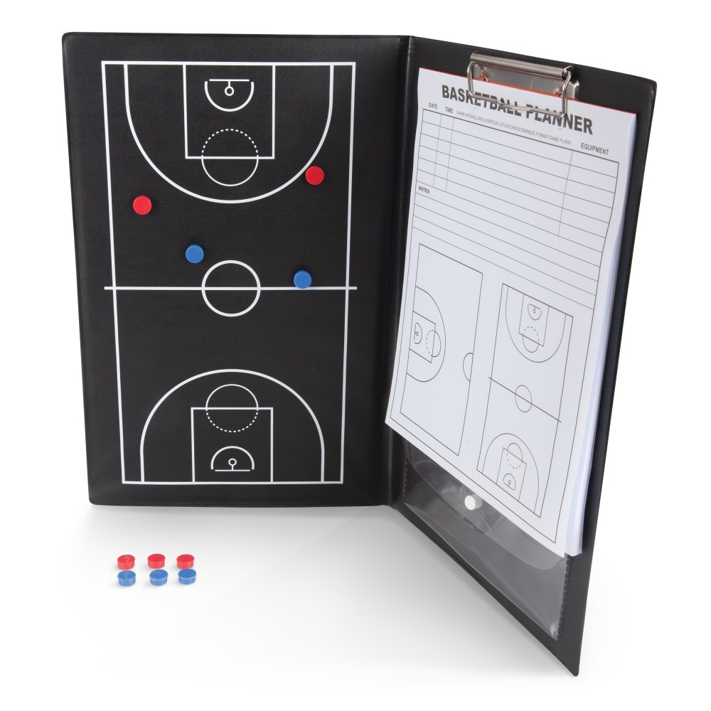 Ταμπλό Προπονητή Basket Μαγνητικό 22,7x35,5cm