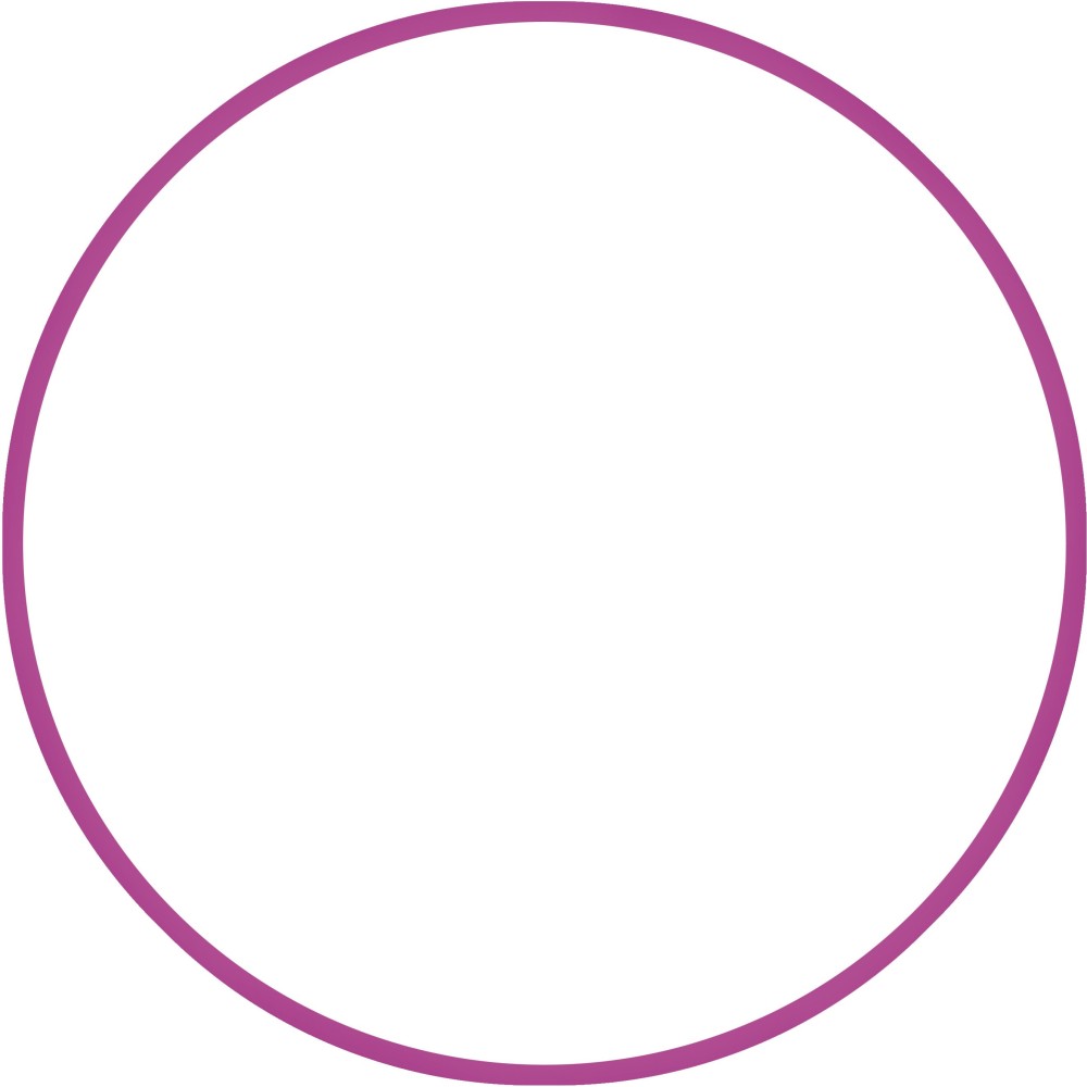 Χούλα-Χουπ 70cm - Φ19mm - 260gr, Φούξια