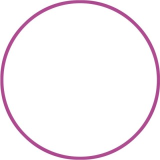 Χούλα-Χουπ 70cm - Φ19mm - 260gr, Φούξια