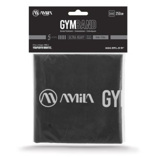 Λάστιχο Αντίστασης AMILA GymBand 2.5m Ultra Heavy