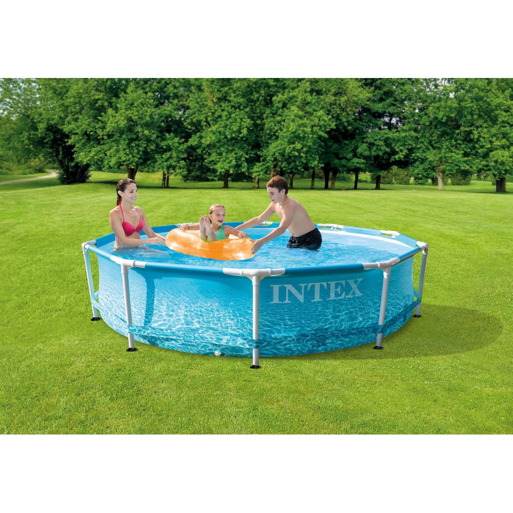 Πισίνα INTEX Metal Frame Beachside 305x76cm