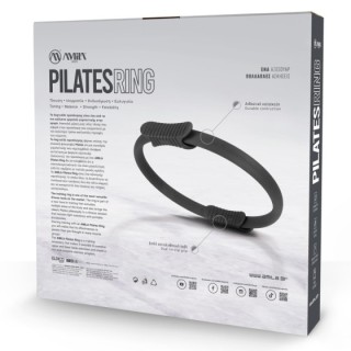 Δαχτυλίδι για Pilates (Μαύρο, σκληρό)