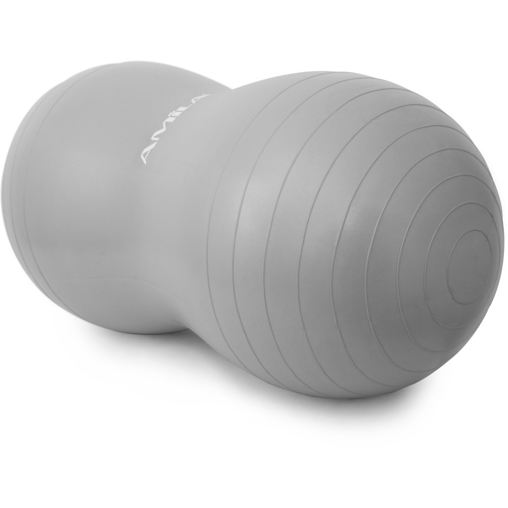 Μπάλα Γυμναστικής AMILA GYMBALL Peanut 50cm Γκρι