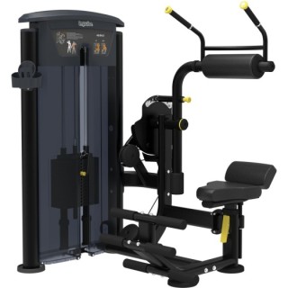 Abdominal / Back Extension Impulse IT9534 Μαύρο