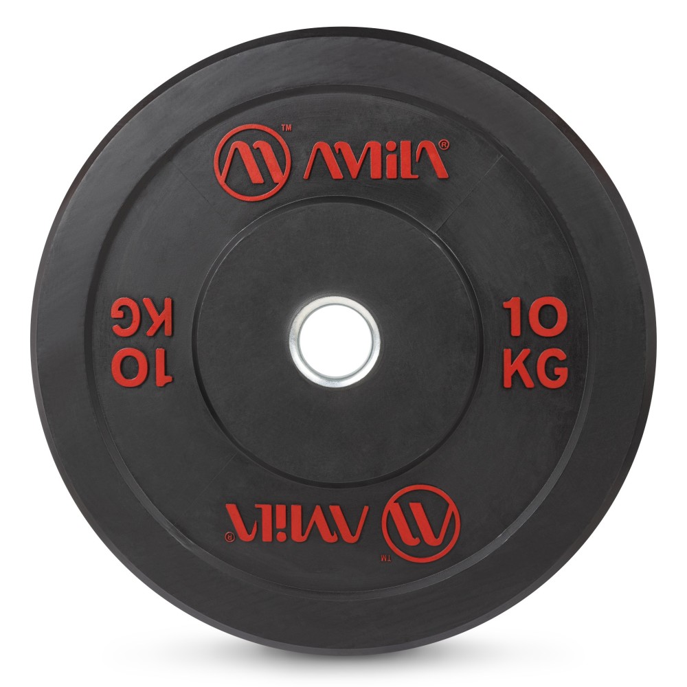 Δίσκος AMILA Black R Bumper Slim 50mm 10Kg