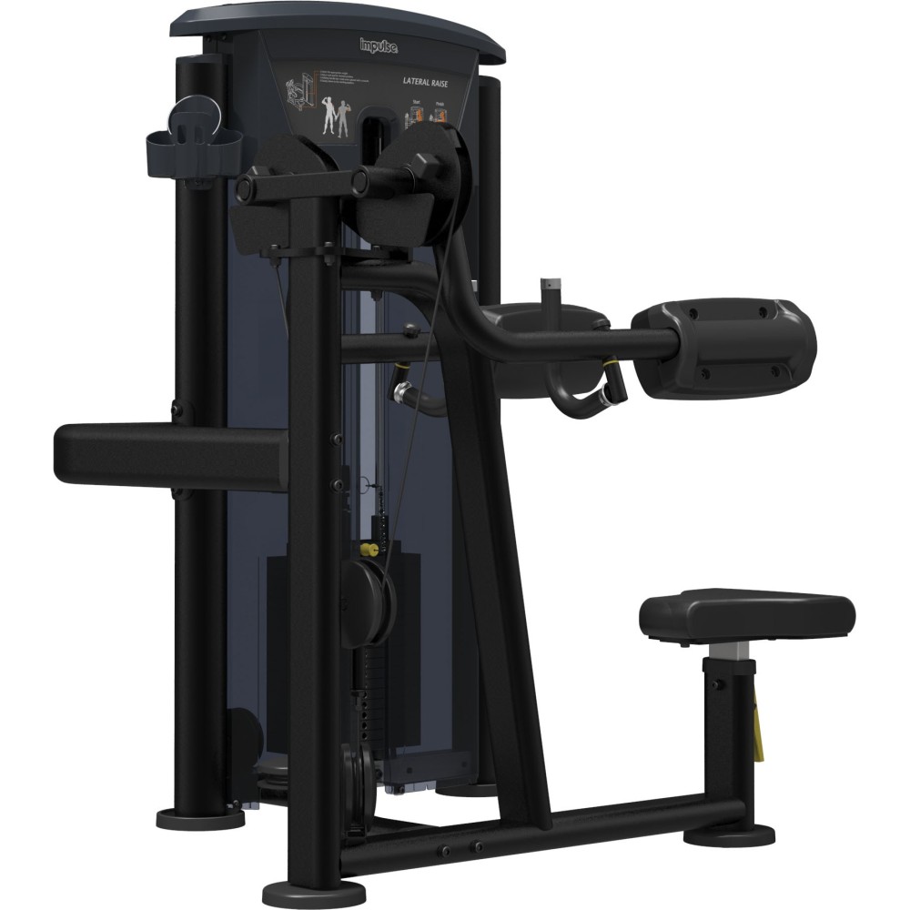 Lateral Raise Impulse IT9524 Μαύρο