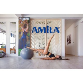 Μπάλα Γυμναστικής AMILA GYMBALL 75cm Γκρι Bulk